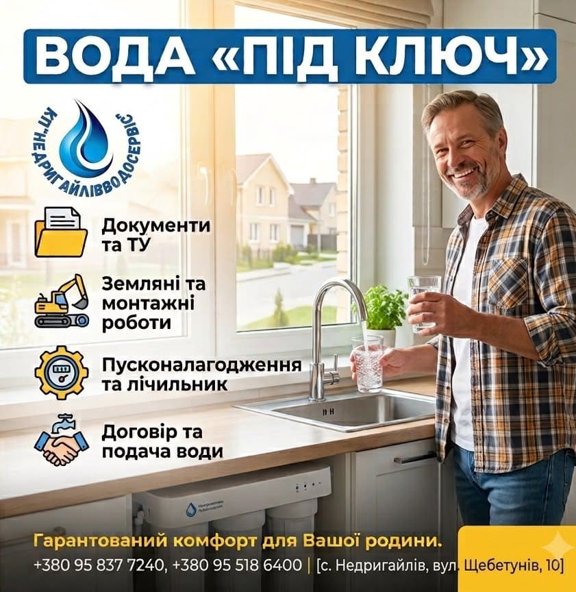 Підключення до центрального водопроводу